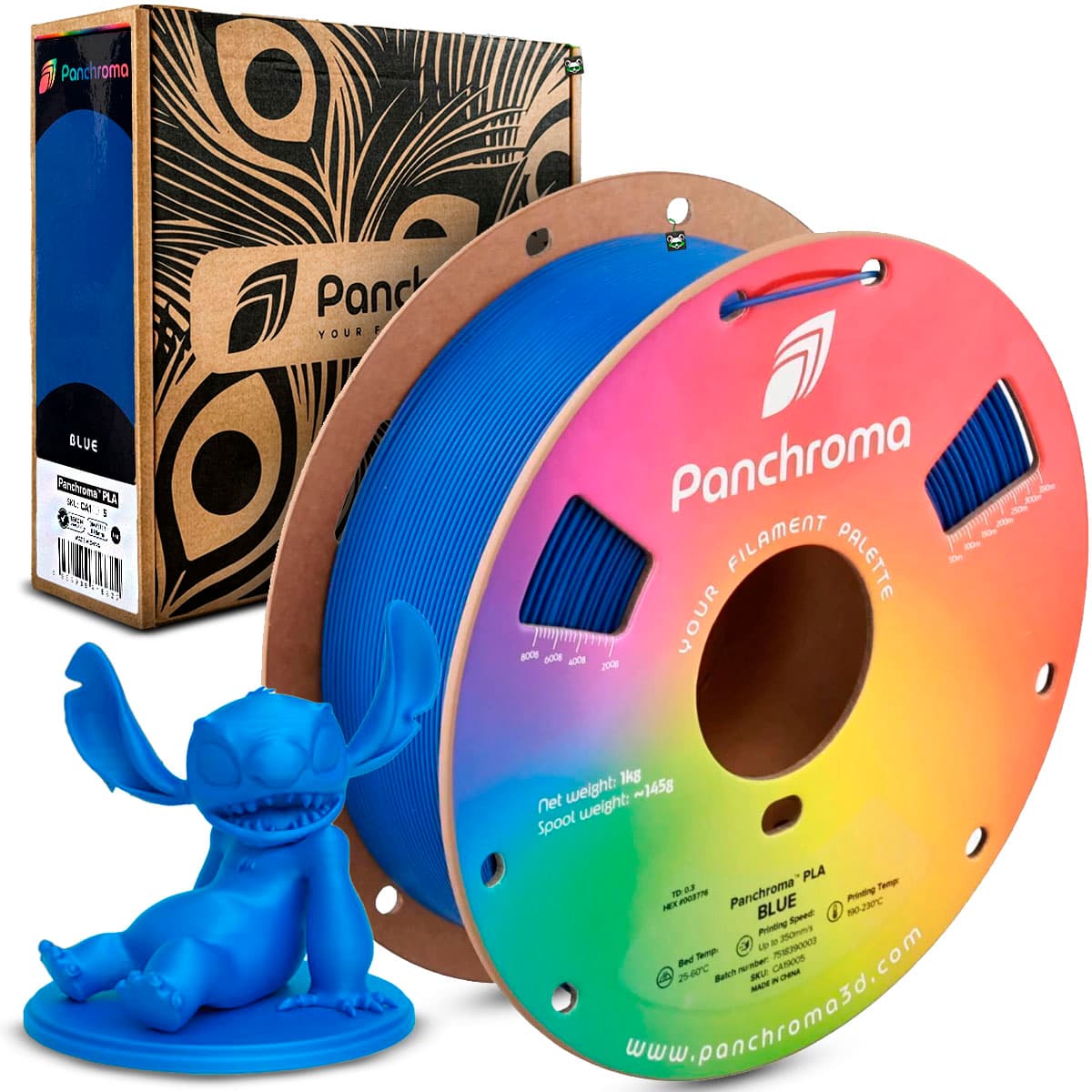 Filamento Polymaker Panchroma PLA 1.75MM 1KG Azul