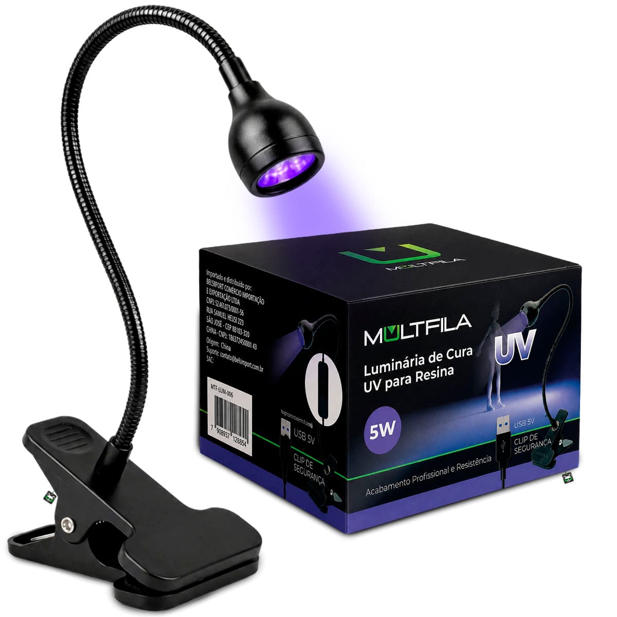 Luminaria DE Cura UV Para Resina - 5W