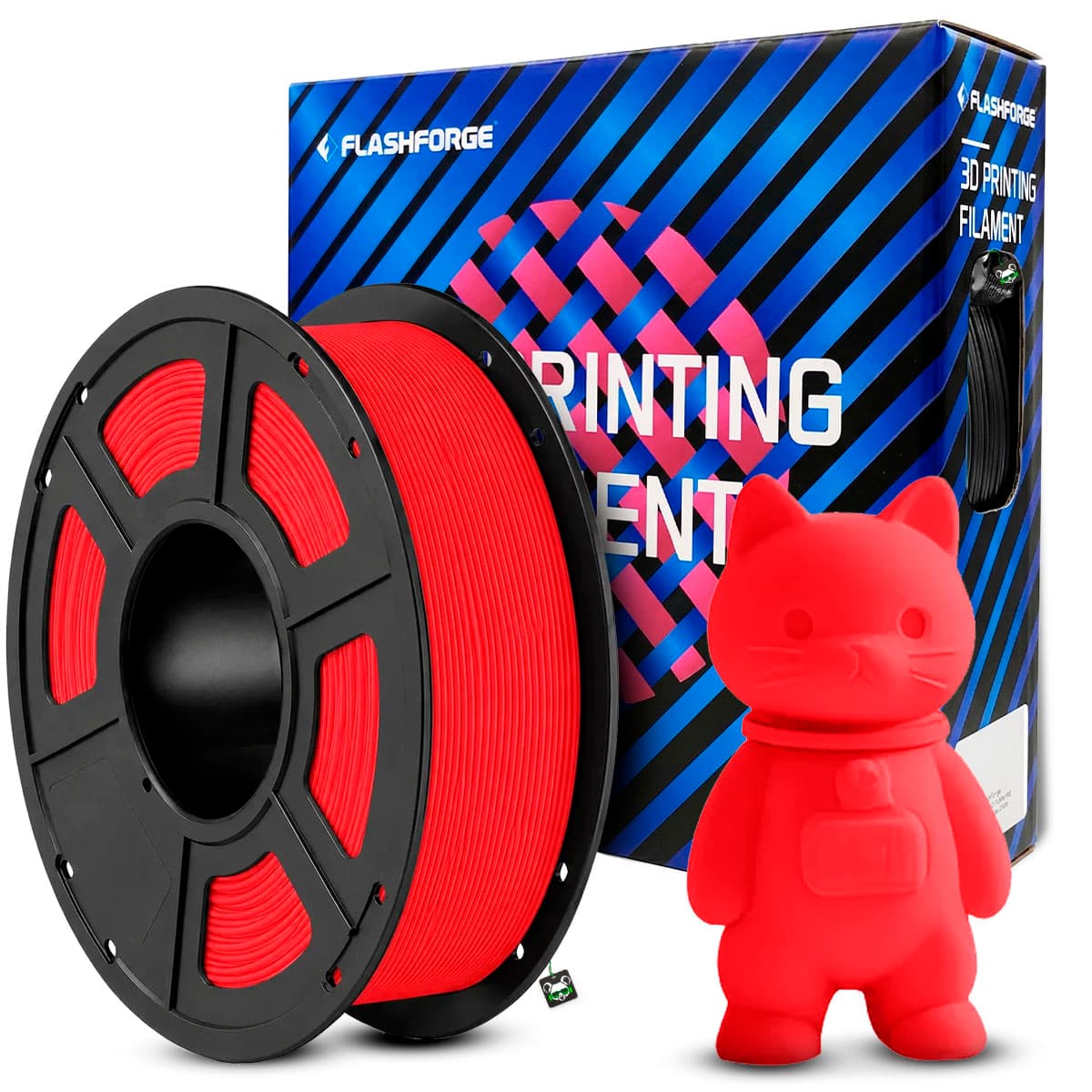 Filamento Flashforge PLA Matte Red 1.75MM 1KG (vermelho Fosco)