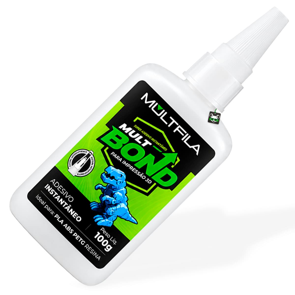 Super Adesivo Instantaneo Alta Viscosidade Multbond 100GR