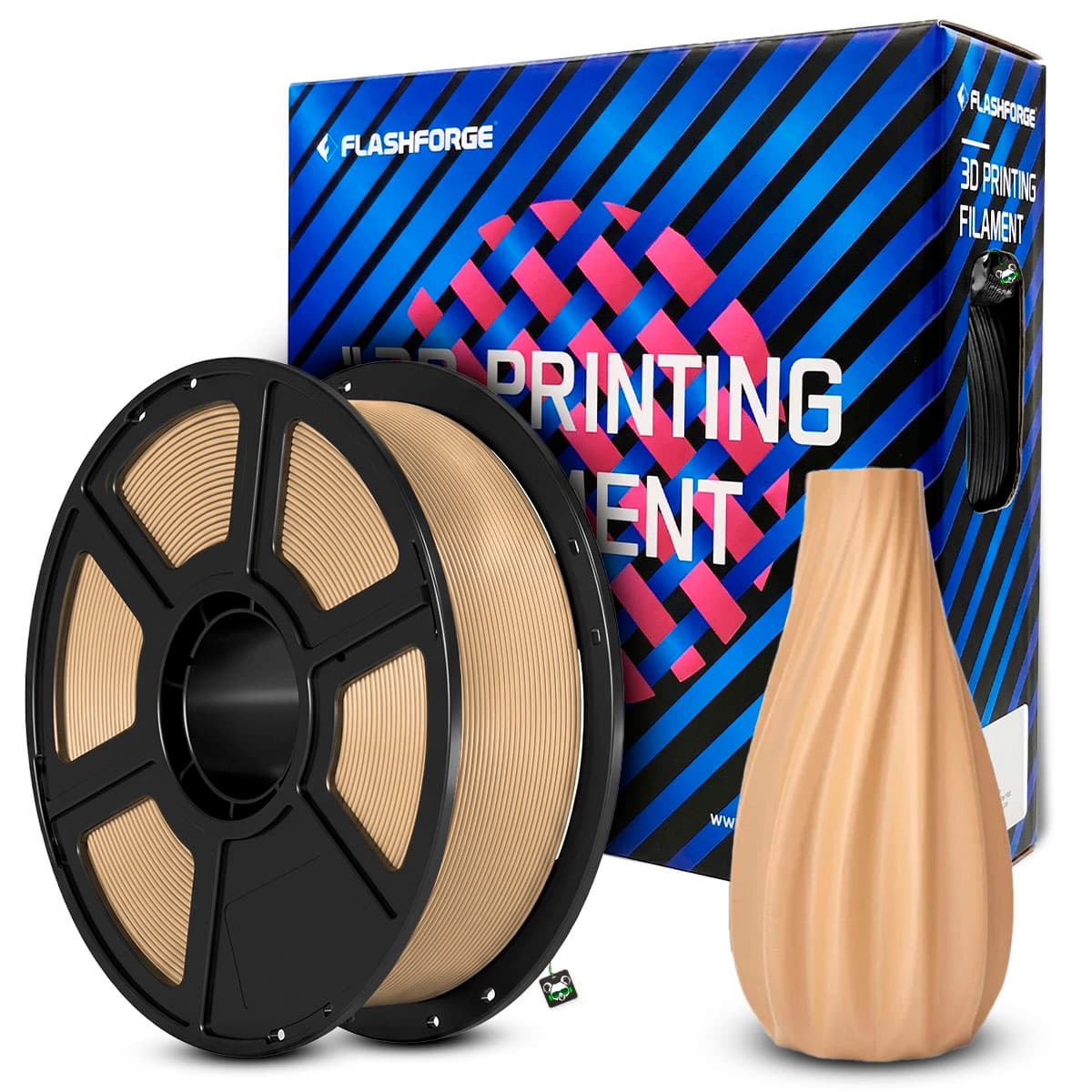 Filamento Flashforge PLA Matte 1.75MM 1KG - Sand (areia)