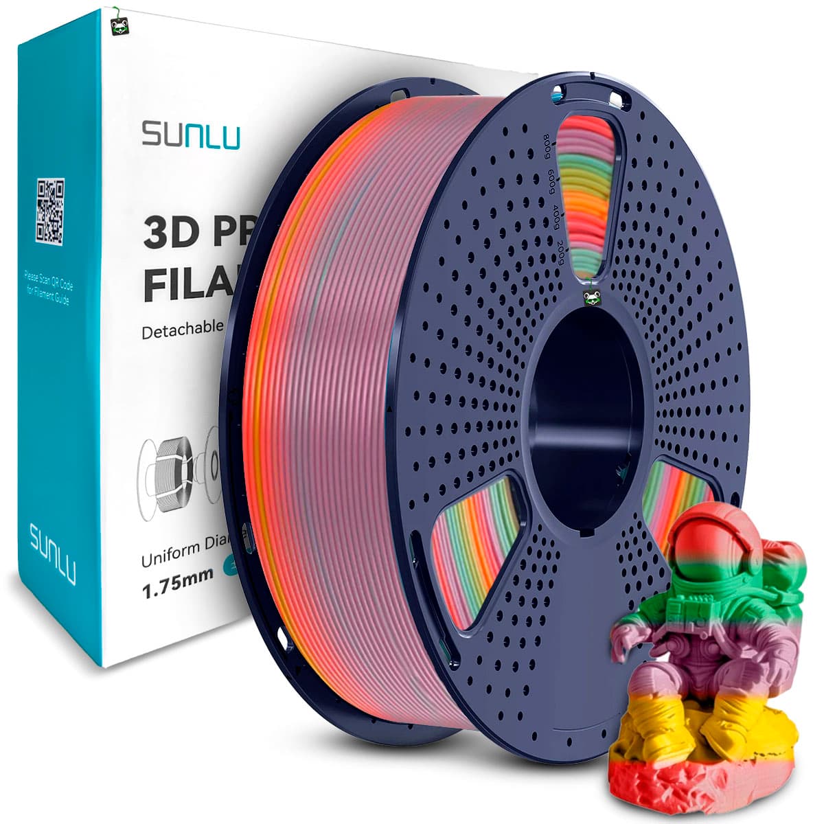 Filamento Sunlu PLA Rainbow 01 1.75MM 1KG