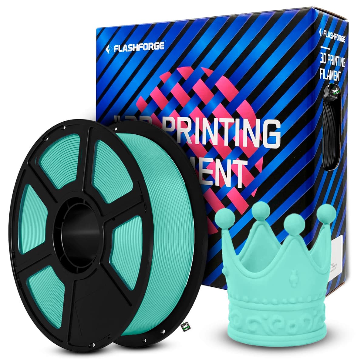 Filamento Flashforge PLA Lite 1.75MM 1KG Mint Green (verde Menta Claro)