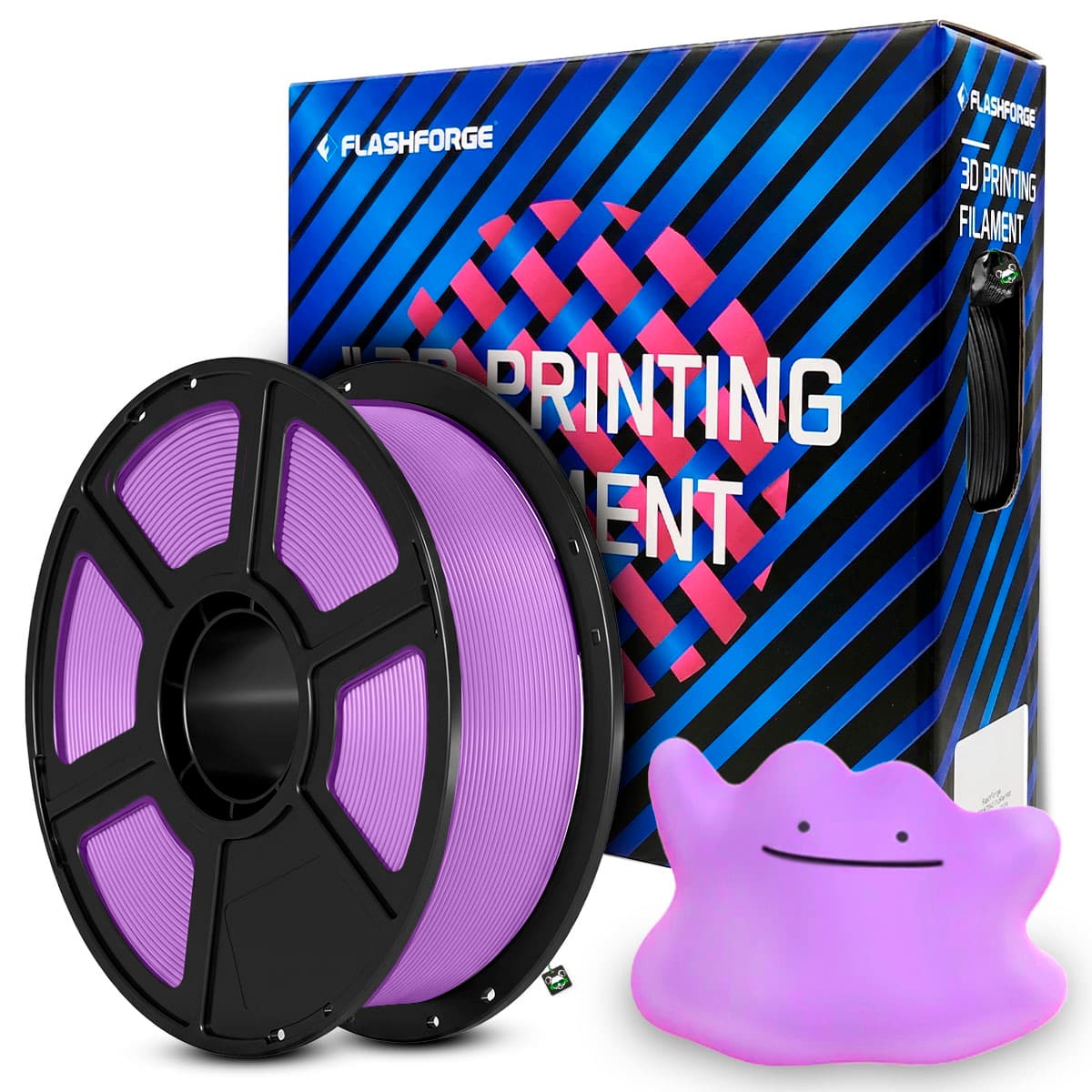 Filamento Flashforge PLA Matte 1.75MM 1KG - Lavanda