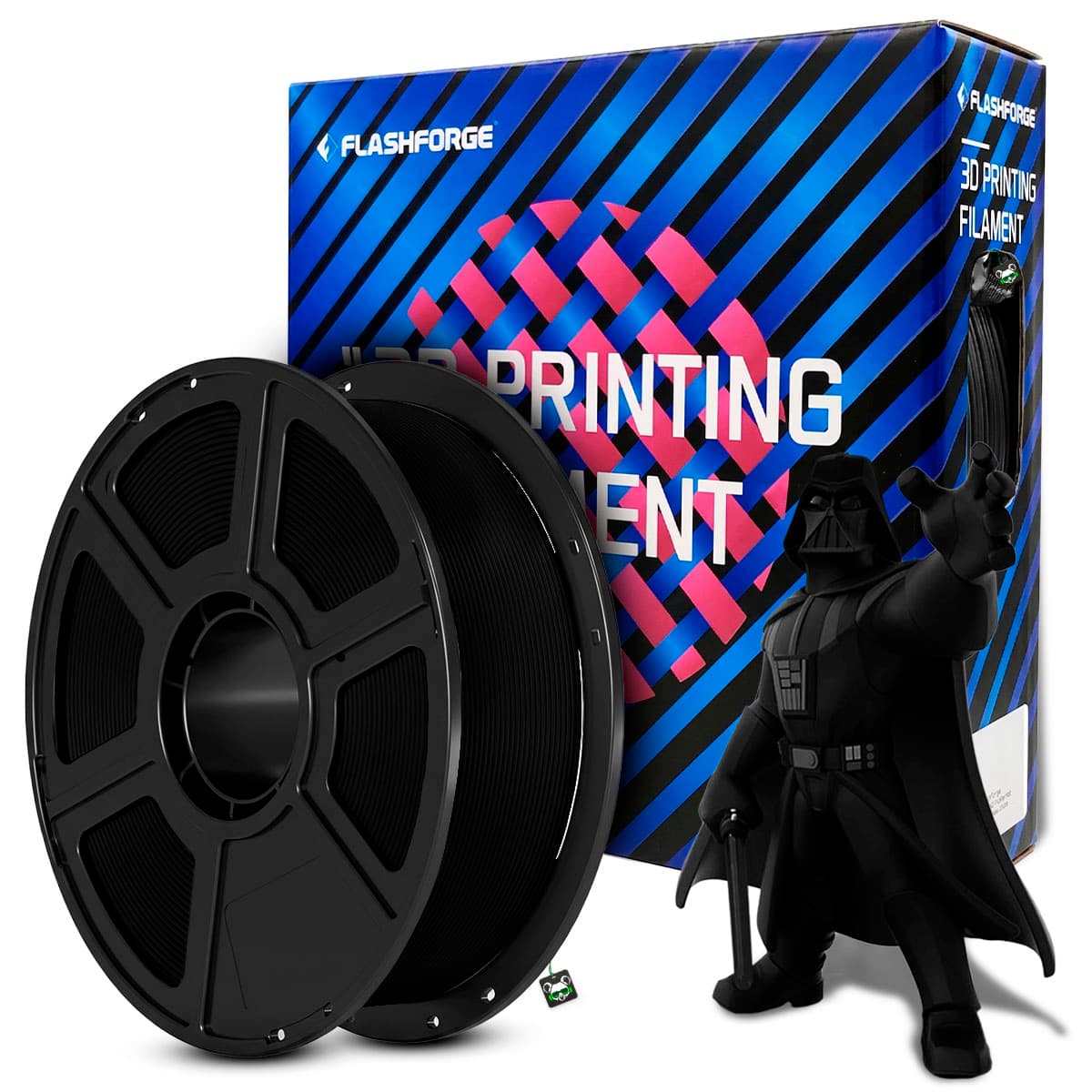 Filamento Flashforge PLA Matte Black 1.75MM 1KG (preto Fosco)