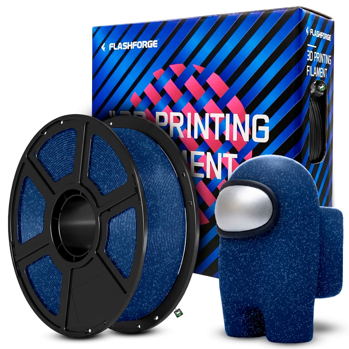 Filamento Flashforge PLA Galaxy Blue 1.75MM 1KG (azul)